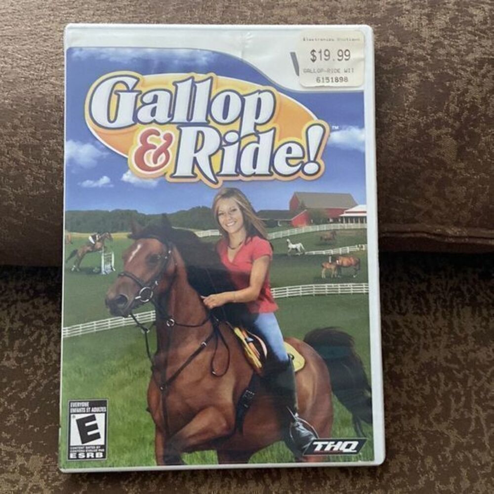 ⭐️WII GAME - Gallop & Ride